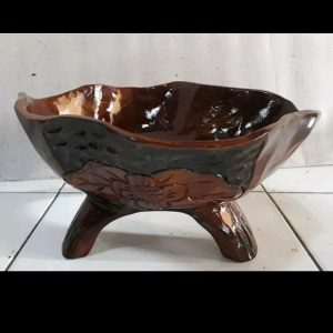 Tempat Buah Akar Kayu Jati - Cokelat